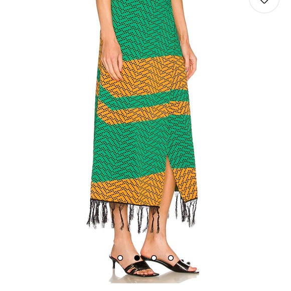 Nala Skirt in Green Orange Combo
Dodo Bar Or in size 40 or Small (US) - Picture 3 of 5